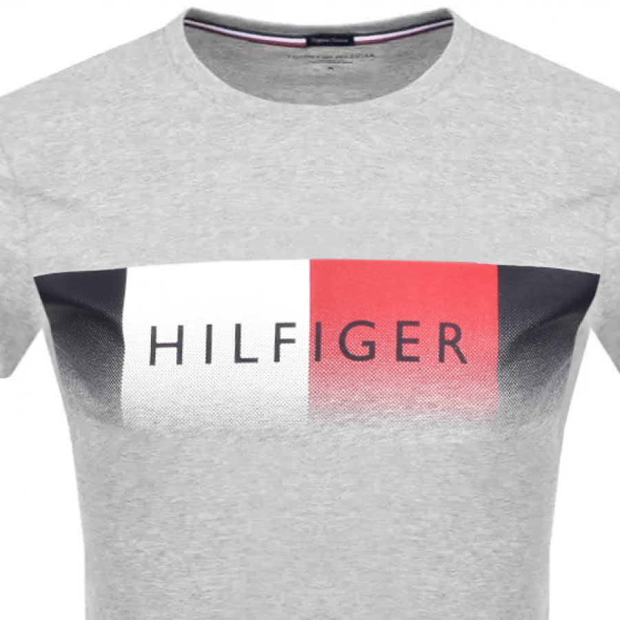 Alternative Image for ProductTommy Hilfiger Fade T Shirt Grey2
